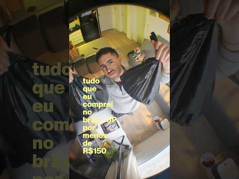 tudo que eu comprei no brás por menos de R$150