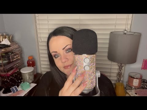 ASMR 1st blue yeti appearance! Q&A/Ramble/Haul *tapping & whispering*