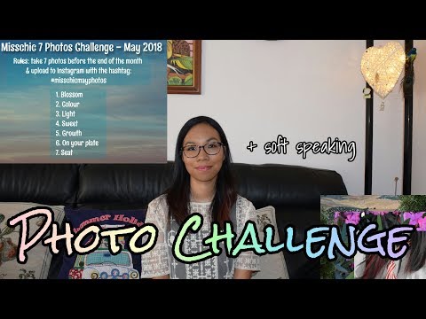 ASMR: 7 Photos Challenge Show & Tell 📸🌺 | Soft Speaking + Visuals