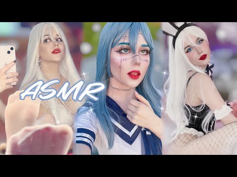 ASMR Scratching Fabric Cosplay 💓