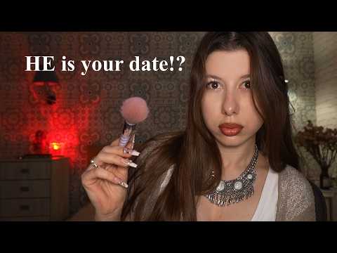 ASMR: Lady with Strong Russian Accent gives you a Valentine's day Makeover 💋