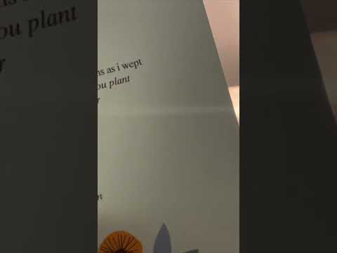 ASMR Reading Poetry ("The Sun and Her Flowers" by Rupi Kaur)