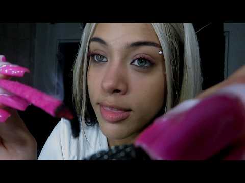 ASMR muy cerca del mic 🎧 sonidos intensos que te van a relajar