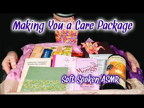 ASMR Care Package - Tapping And Scratching - Soft Spoken 💚