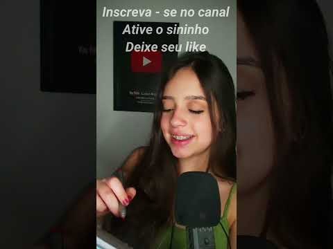 ASMR FAZER UMA ARTE ( TAPPING / SOM DE CANTINHA ) Luiza Aro