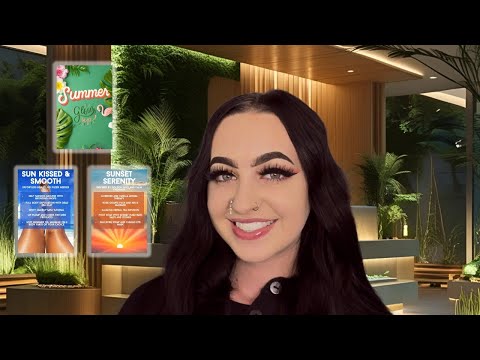 [ASMR] Summer Glow Up Spa 🌸 | Package Selection | Soft Spoken