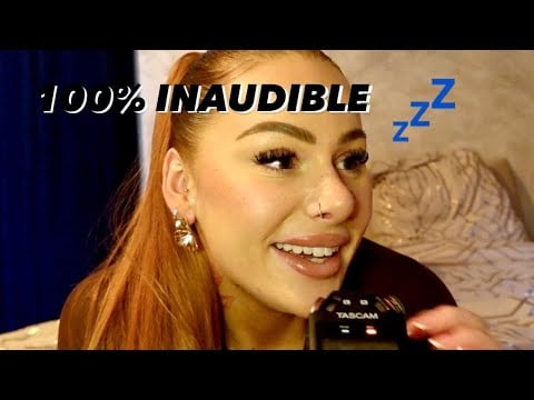 100% INAUDIBLE très proche de tes oreilles pour te plonger dans un sommeil ULTIME 💤