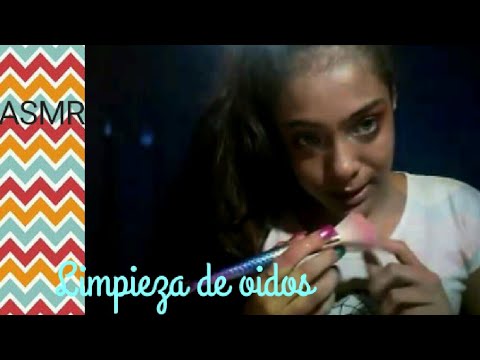 ASMR LIMPIEZA DE OIDOS EN ESPAÑOL