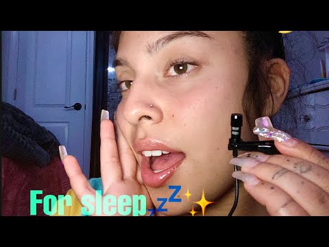 ASMR *TINY MIC* 💤 mouth sounds + mic eating✨