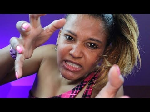 ASMR MASSAGEM AGRESSIVA 😡👊