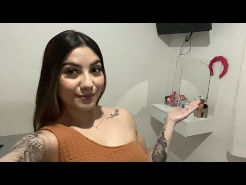 ASMR caseirinho tour pelo meu quarto