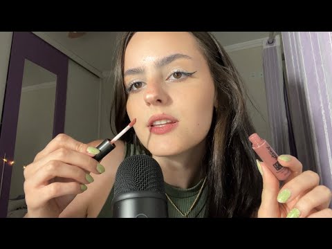 ASMR MAQUIA E FALA ATUALIZAÇÕES DA MINHA VIDA