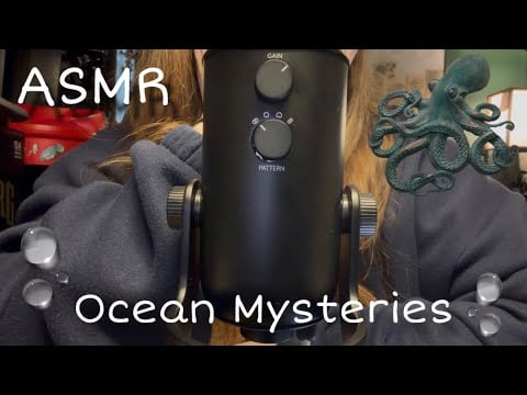 ASMR || Reading Deep Sea Conspiracy Theories! (Super Up Close Clicky Whispers)