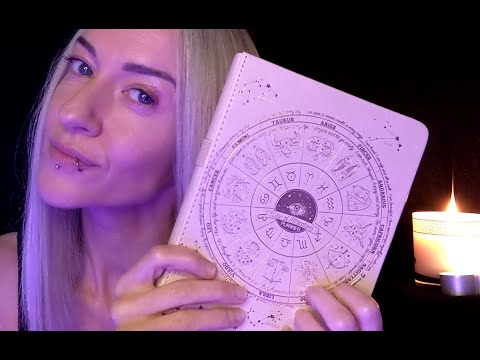 ASMR | Reading My Law Of Attraction Journal To You 🌟 (whispered/part unintelligible)