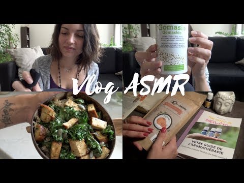 VLOG ASMR 🎧 Course * Recette * Unboxing Spiritual Box