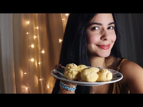 ASMR COMENDO PÃO DE QUEIJO