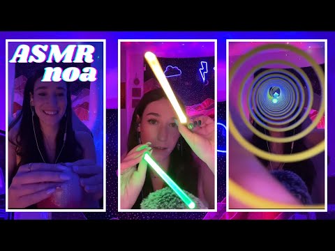 Affirmations, Whispering , Tapping +more | ASMR for sleep | live #304