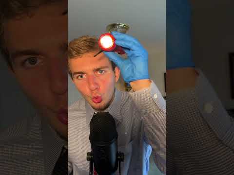 Asmr eye exam