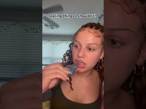 do not try this at home! #asmr #shorts #layeredsounds #layeredasmr #fakeeating