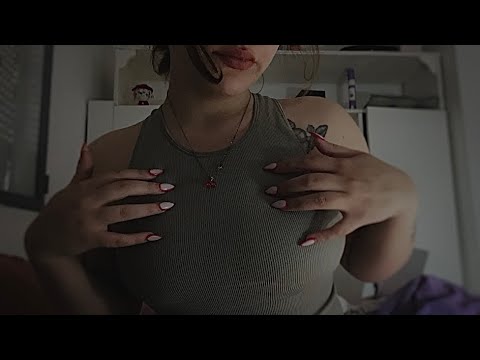 ASMR Scratching en ropa de GYM 💜 