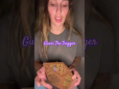 Guess The Trigger ASMR Game 🤔 #asmr #triggersforsleep