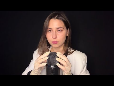 ASMR: Surgical Gloves Mic Touching - Gentle & Relaxing Hand Sounds For Sleep