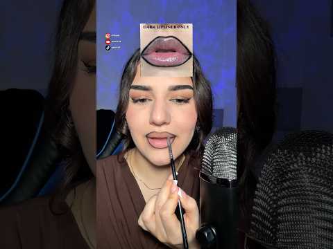Recreando 💄LIP COMBO 🖤 #asmr #lipcombo