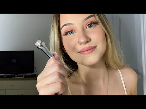 ASMR | MINI MICROPHONE TRIGGERS ( mouth sounds, brushing, kisses, etc)