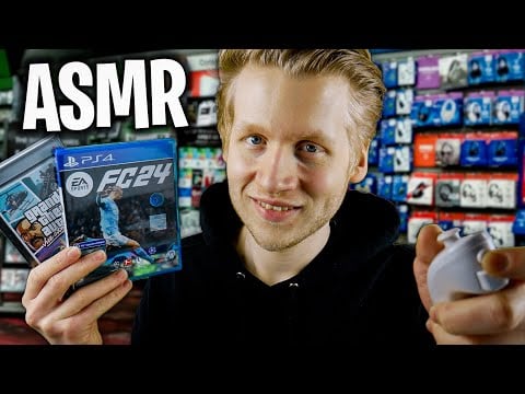 ASMR | GameStop Mitarbeiter will deine Spiele kaufen! (Roleplay)
