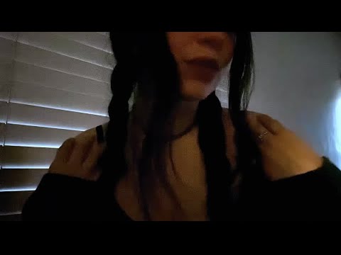 ASMR - kisses and scratches with city sounds ( lofi )