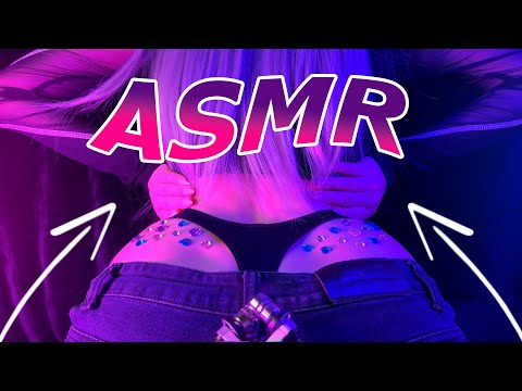 ASMR Fabric Scratching and Jeans Back Sounds | No Talking