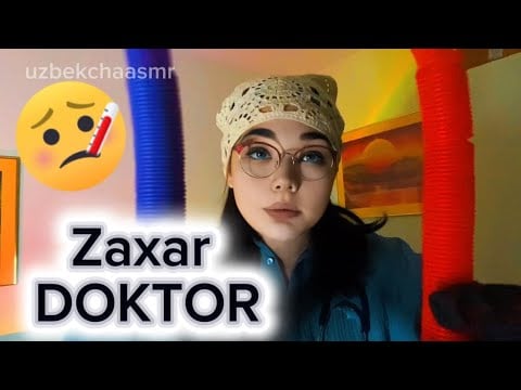 ASMR/ shirin UYQU/ perchatka triggeri/ zaxar vrach sizni kamsitadi