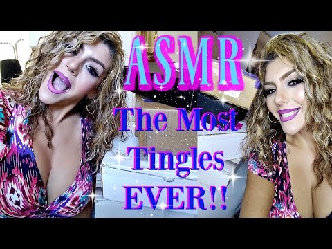 ASMR (Whisper Close-Up) Unboxing The Most Tingles! Chewing Gum