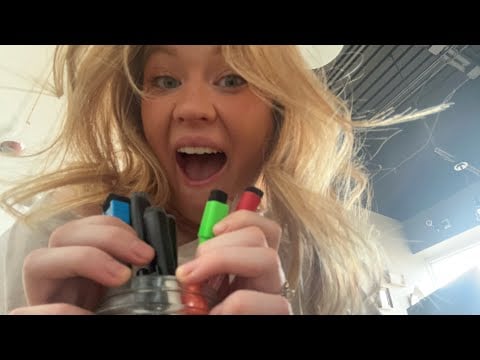 Redrawing your face 👀👄 | Lofi Asmr + Camera Touching 