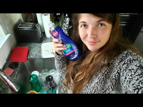 Scrubbing and Washing ASMR (with Talking)