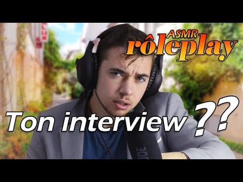 ASMR français : Interviewing YOU ! ( Questions ) ❓❔ jeux de rôle