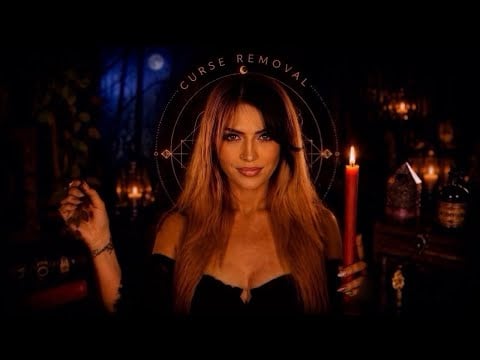Cute Forest Witch Removes YOUR Curse (probably...that looks bad) | ASMR