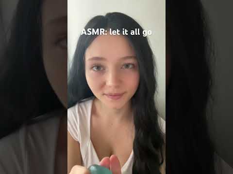 let it all go 🤍#asmr #girlfriendasmr #calmasmr #cozygirl #sleepasmr #relaxation
