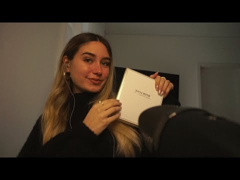 ASMR What I got for Christmas (very relaxing sounds)