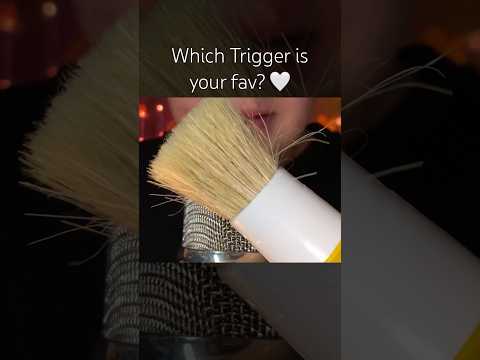 Which Trigger is your fav?? #asmr