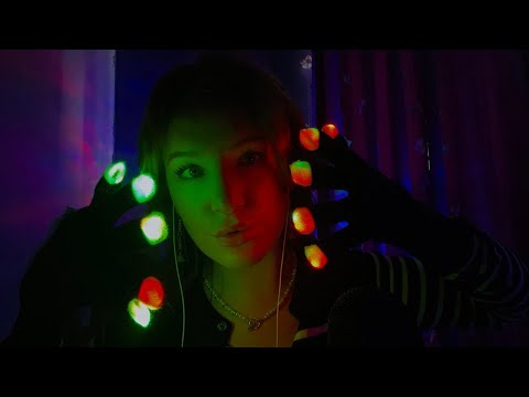 ASMR Triggers | LED gloves + relaxing music to put you into a deep trance