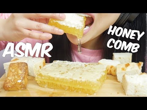 ASMR HONEYCOMB (Extremely STICKY Satisfying EATING SOUNDS) NO TALKING | SAS-ASMR *PART 2*