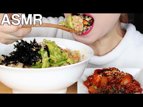 ASMR Juk Rice Porridge Sick Day Mukbang After Getting 2nd Dose of Moderna Vaccine Eating&Cooking 죽먹방