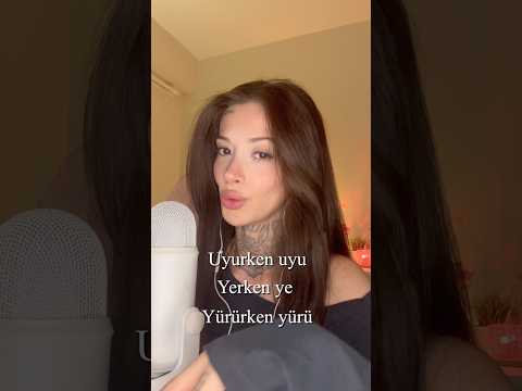zihninin dağılmasına izin verme #asmr