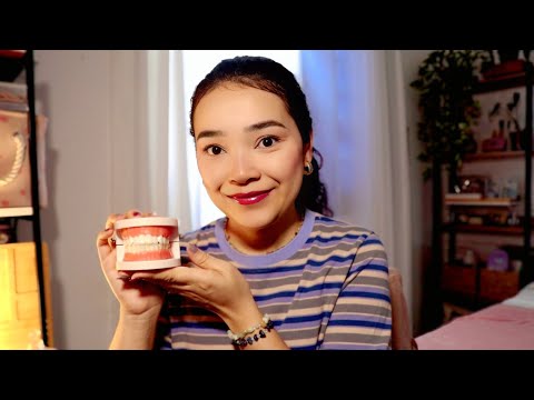 ASMR | Vamos clarear seus de dentes e limpar suas de sobrancelhas? 