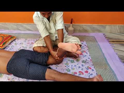Asim barber oil massage therapy with Neck cracking asmr