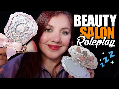 ASMR Beauty Salon Full MAKEOVER 🌸 Makeup & Hair Care | #flowerknows