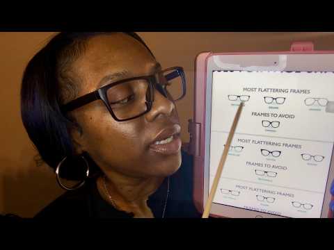 ASMR Checking Your Vision & Fitting You for Glasses Roleplay (measuring + personal attention)