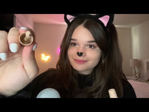 ASMR Sweet Girl Does Your Halloween Makeup + Comforts You! (Roleplay)