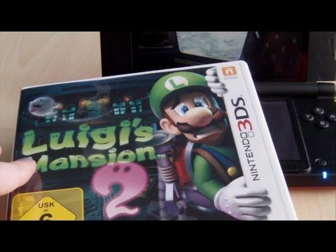 ASMR. Silent Unboxing (Luigi's Mansion 2)